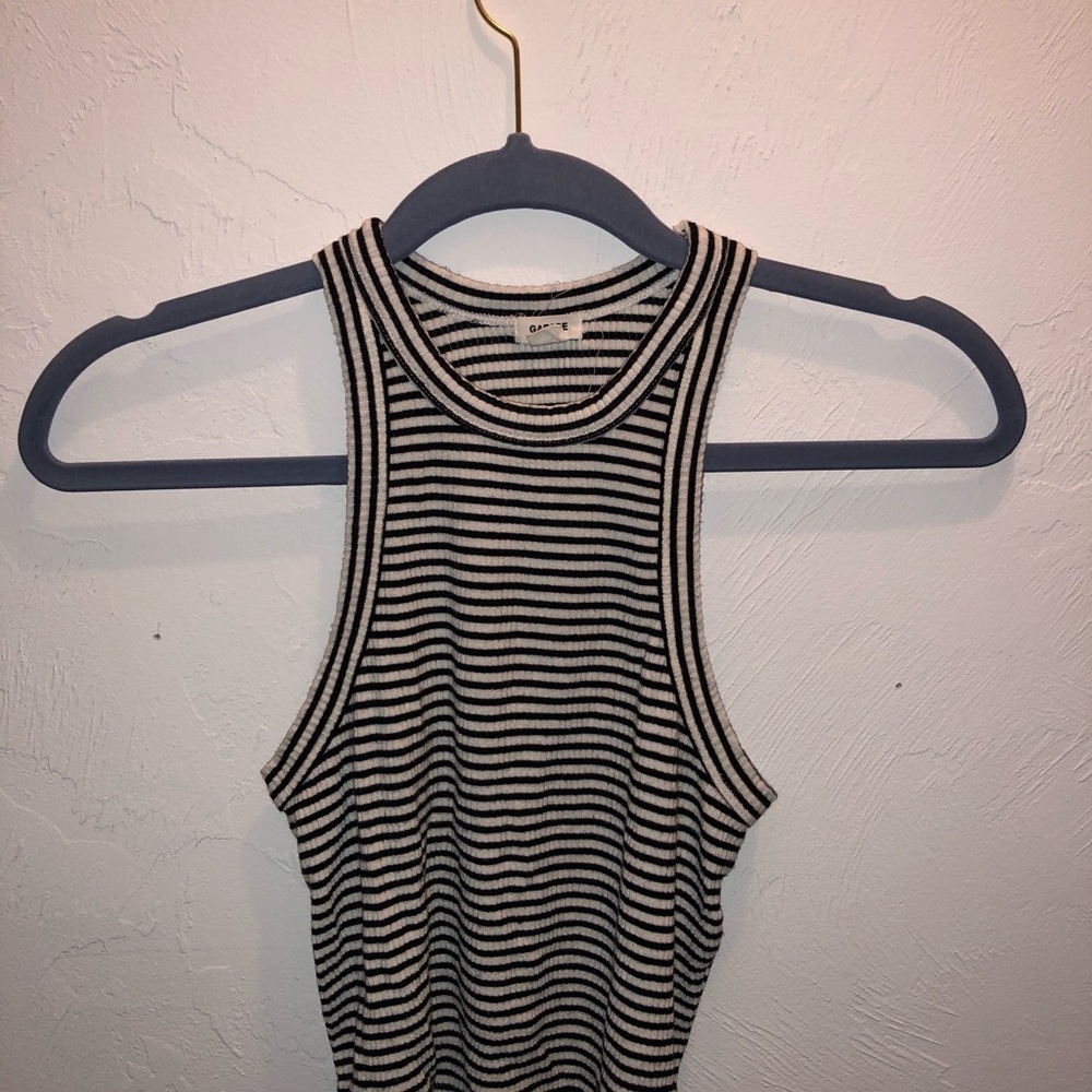 Striped Crop Top